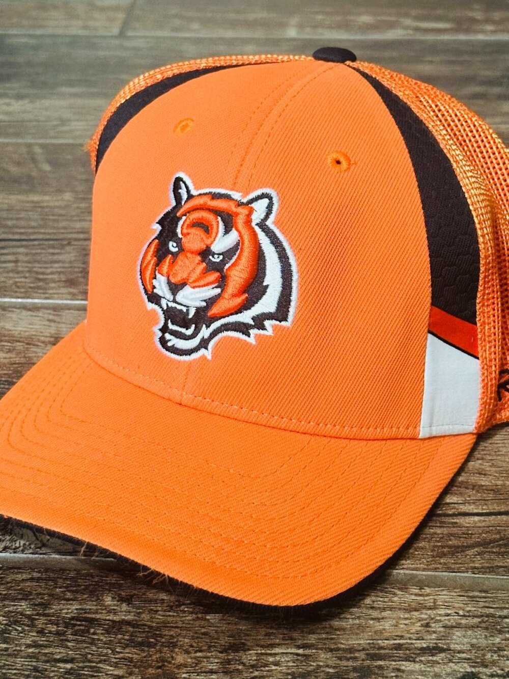 Cincinnati Bengals Fitted Reebok Onfield Hat NFL Equipment - Size S/M